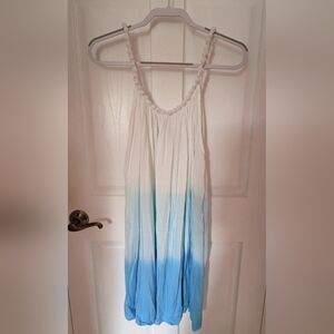 Ombre multicolor Venus dress